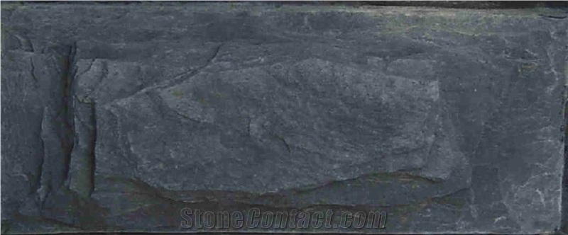 Rust Slate Mushroom Wall Stone, Yellow Slate Mushroom Wall