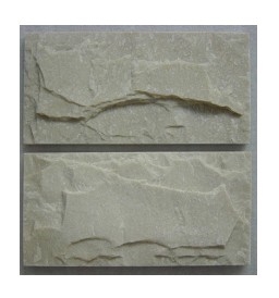 Rust Slate Mushroom Wall Stone, Yellow Slate Mushroom Wall