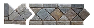 Grey Slate Border Grey Slate Border