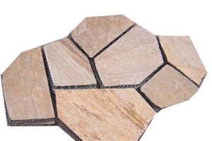 Slate Mesh Stone, Pink Slate Flagstone