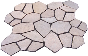 Slate Mesh Stone, Pink Slate Flagstone