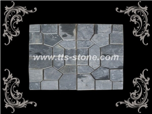 Slate Mosaic Designs, Beige Slate Mosaic