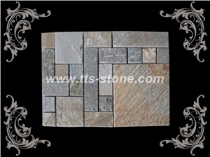 Slate Mosaic Designs, Beige Slate Mosaic