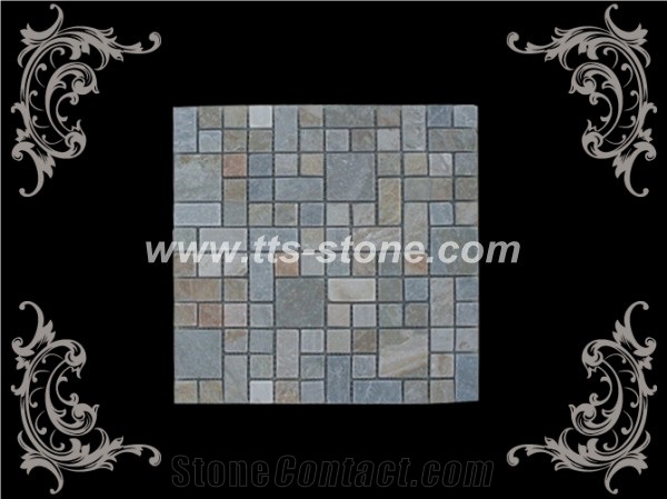White Slate Mosaic