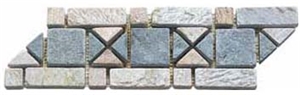 Stone Mosaic Border