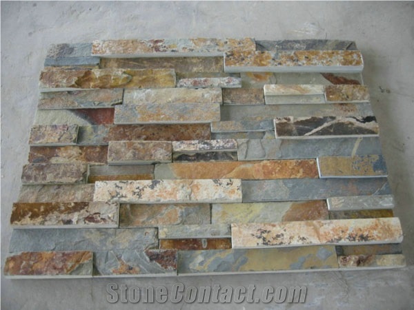 Stone Veneer, Beige Slate Veneer