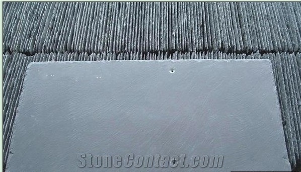 Triangle Slate Roofing, Grey Slate Roof Tiles