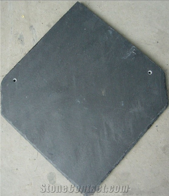 Triangle Slate Roofing, Grey Slate Roof Tiles