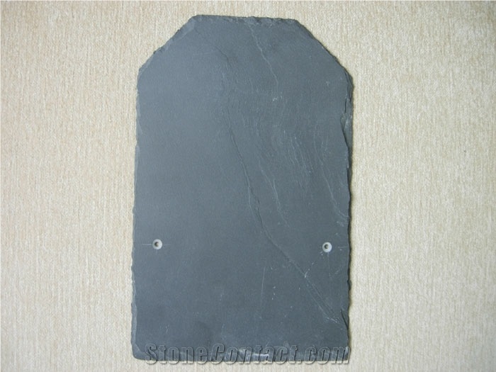 Triangle Slate Roofing, Grey Slate Roof Tiles