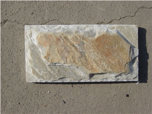 Wall Cladding Mushroom Stone, Yellow Quartzite Mushroom Stone Wall Cladding Mushroom Stone, Yellow Quartzite Mushroom Stone