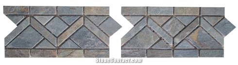 Wall Decorative Material, Grey Slate Deco