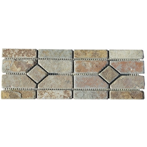 Wall Decorative Material, Beige Slate Deco