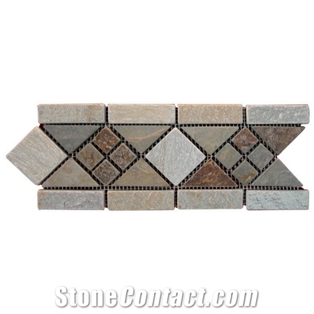 Wall Decorative Material, Beige Slate Deco
