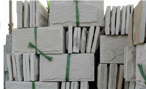 Wall Mushroom Tile, Beige Slate Mushroom Stone