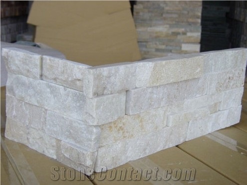 White Quartzite Veneer