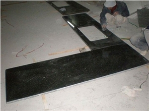 Black Galaxy Granite Countertop
