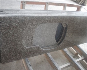 G664 Granite Countertop,Bainbrook Brown Granite Kitchen Countertop, G664 Red Granite Countertop
