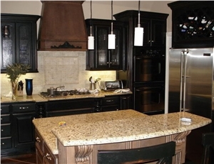 Giallo Ornamental Granite Kitchen Countertop, Giallo Ornamental Yellow Granite Kitchen Accessories Giallo Ornamental Granite Kitchen Countertop, Giallo Ornamental Yellow Granite Kitchen Accessories