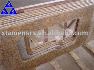 Giallo Cecilia Granite Countertop, Giallo Cecilia Yellow Granite Countertop