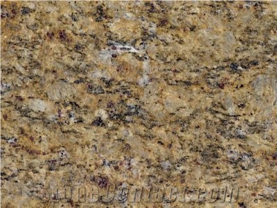 Giallo Cecilia Granite Countertop, Giallo Cecilia Yellow Granite Countertop