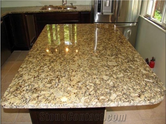 New Venetian Gold Yellow Granite Countertop