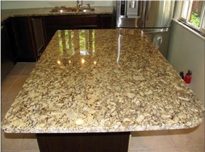 New Venetian Gold Yellow Granite Countertop