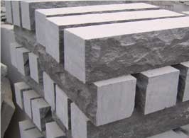 Bush Hammered Blue Stone Tiles