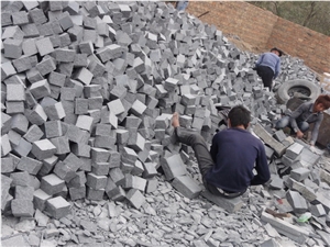 Black Granite Cobble Stone G654