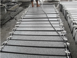 Padang Dark Granite G654 Kerbstone, G654 Black Granite Kerbstone