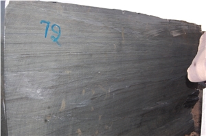 Phyllite Coral Black Slate Block, India Black Slate