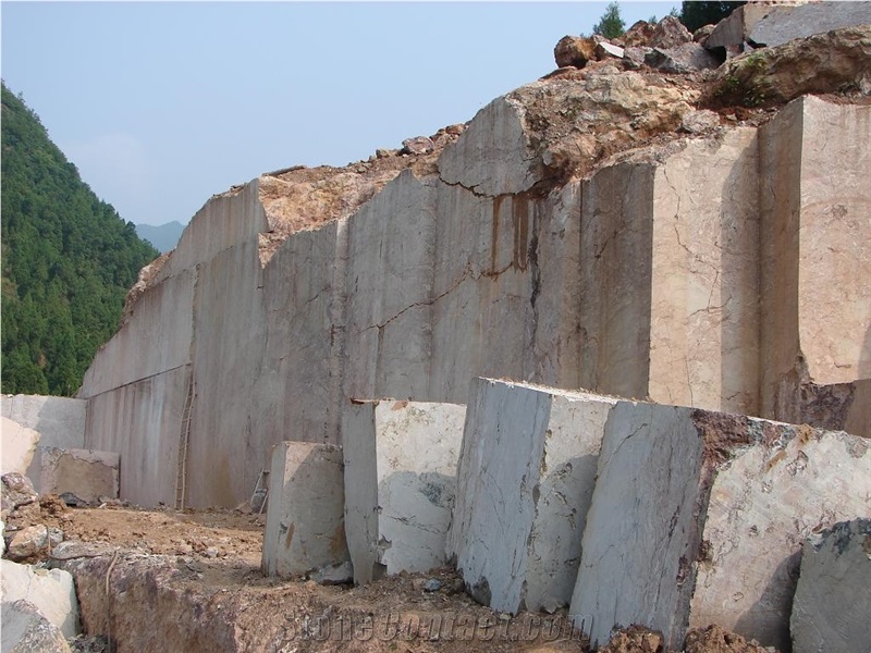 Color Coral Marble Mine, Color Coral Marble Block