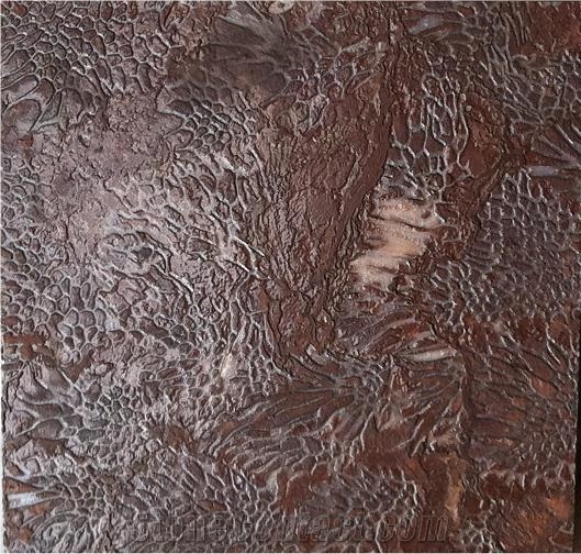 Color Coral Marble Mine, Color Coral Marble Block