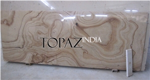 Magnificent Quartzite Slabs & Tiles, India Brown Quartzite