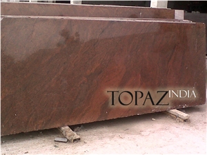 Multi Red Granite Slabs & Tiles