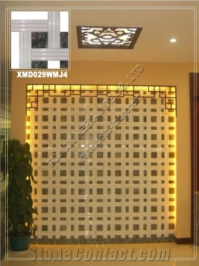 Chinese White Jade&Huaan Jade Mosaic Tiles(XMD029