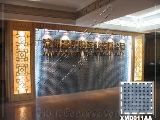 Jade Art Background XMD011AA,Black Basalt Mosaic