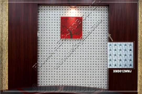 Rose&Huaan Jade Mosaic Tile(XMD012RJ)