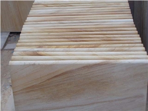 Teakwood Sandstone Pool Coping, Teakwood Yellow Sandstone