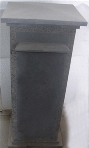 Blue Stone Letterbox