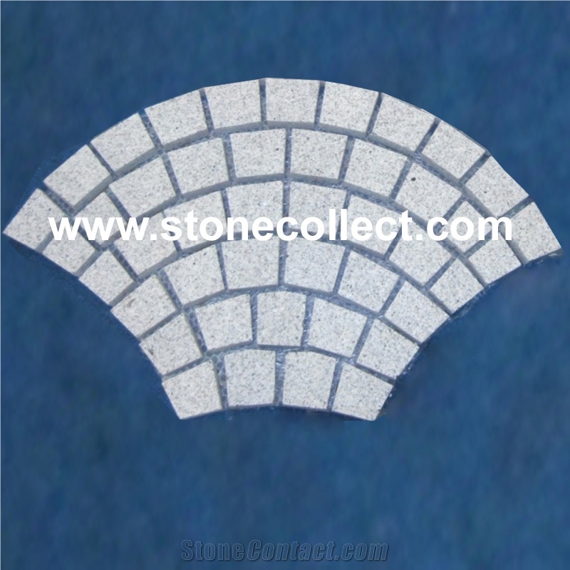 Silver Grey Granite G603 Cube Stone, Cobble Stone,