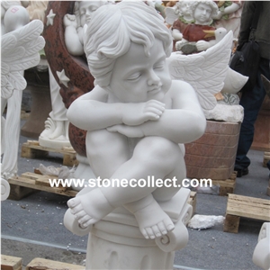 White Marble Sculpture