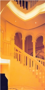 Beige Marble Balustrade
