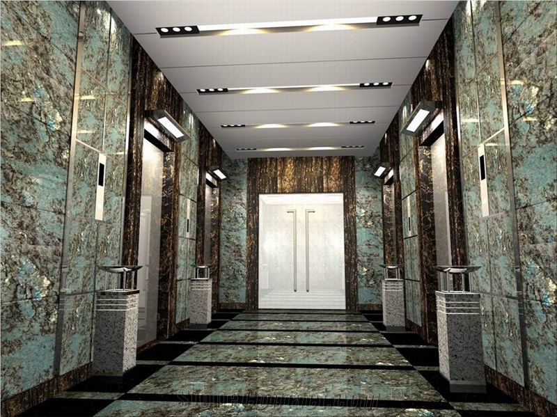 China Grey Marble Slab