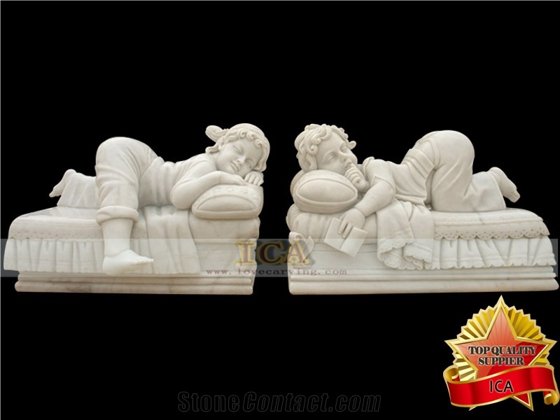 White Marble Sculpture