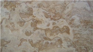 Pardis Ribbed Wave Travertine Tile, Iran Beige Travertine