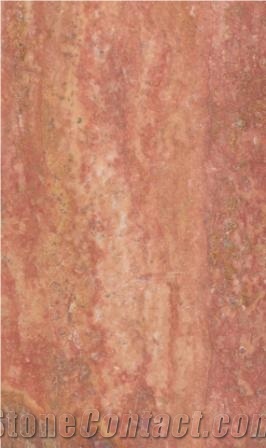 Pink Travertine Tile, Iran Red Travertine, Azarshahr Red Pink Travertine