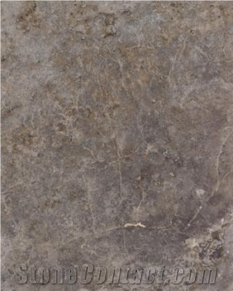 Silver Travertine Tile, Iran Grey Travertine