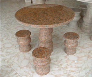 Red GraniteTable Top, Red Granite Table Red GraniteTable Top, Red Granite Table