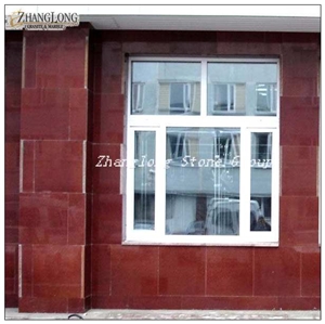 China Red Granite Wall Cladding
