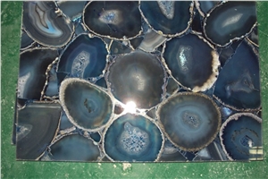 Natural Gemstone Agate Mosaic Tile for Wall Decora